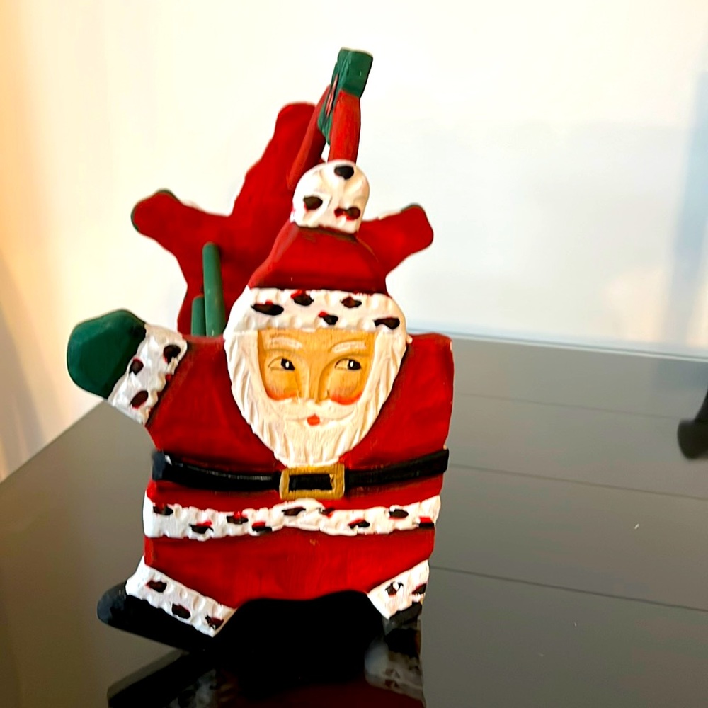 Cheery Holiday/Christmas card holder